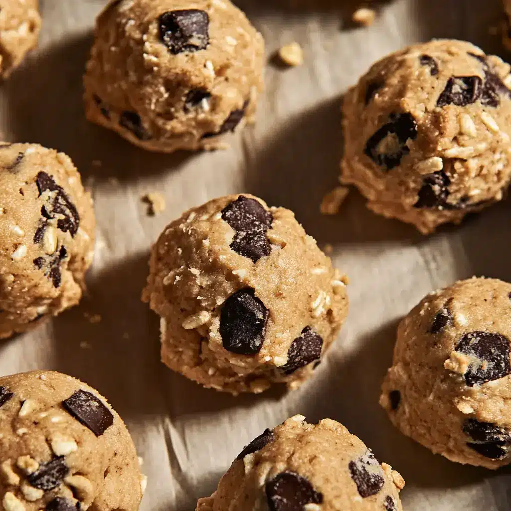 rice krispie chocolate chip cookie dough