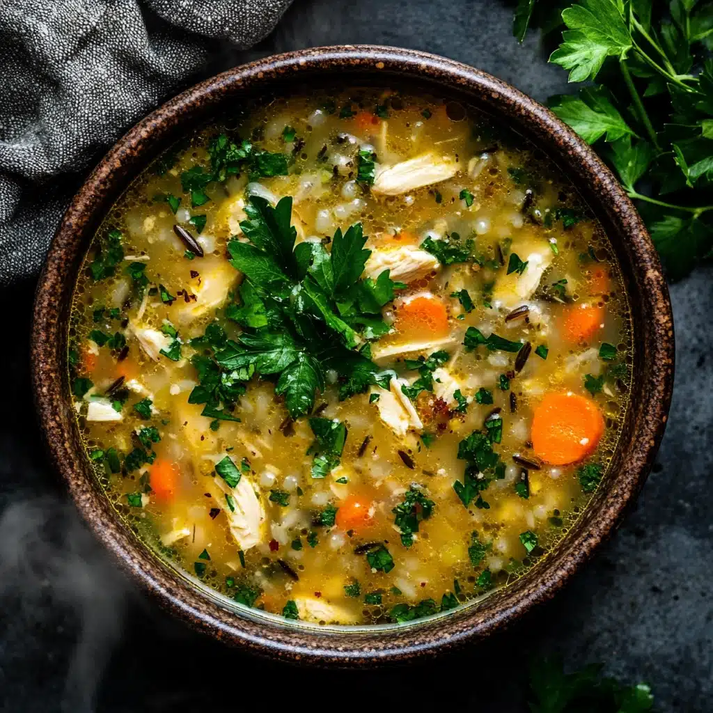 chicken and wild rice gluten free dairy free soup