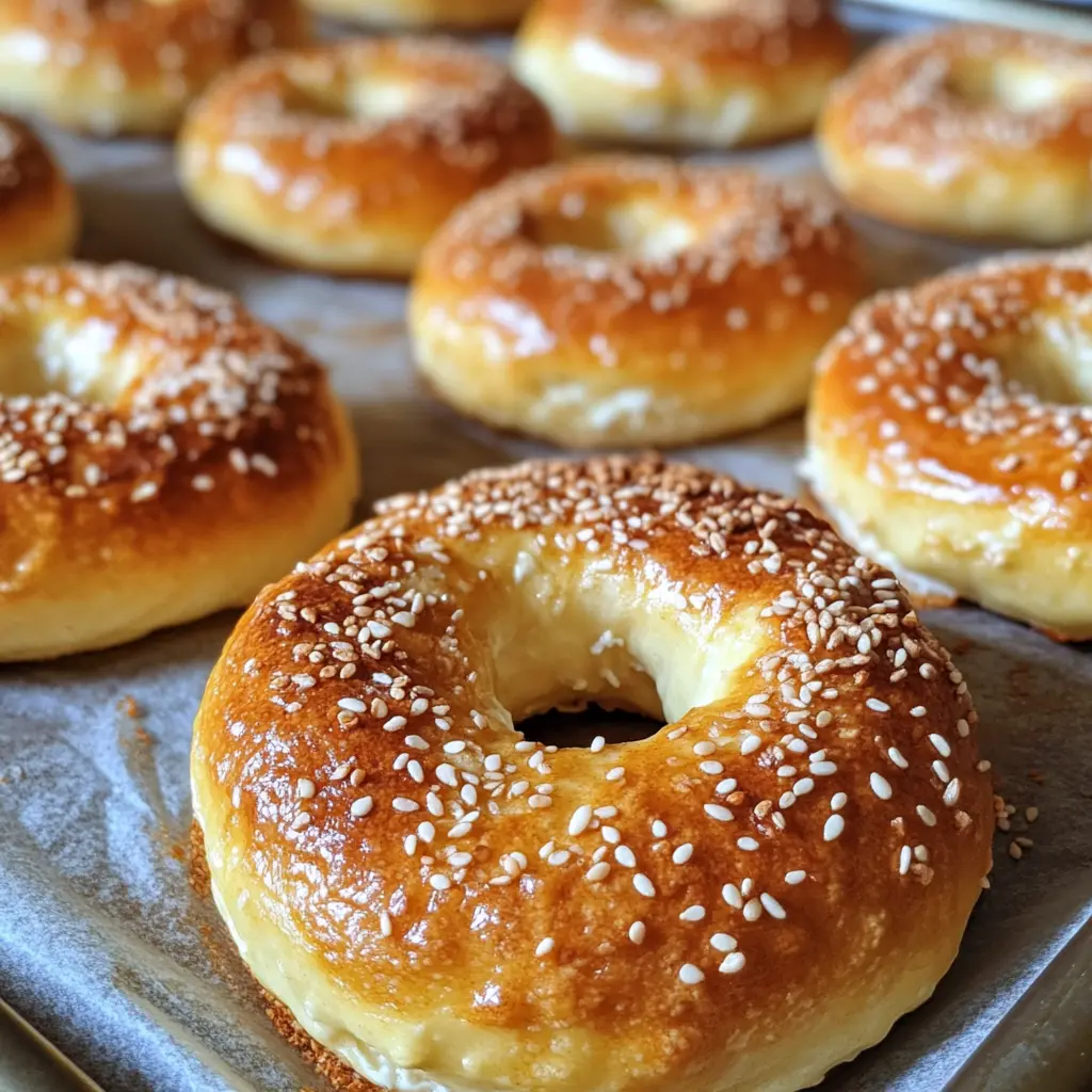 Cottage Cheese Bagels with Almond Flour